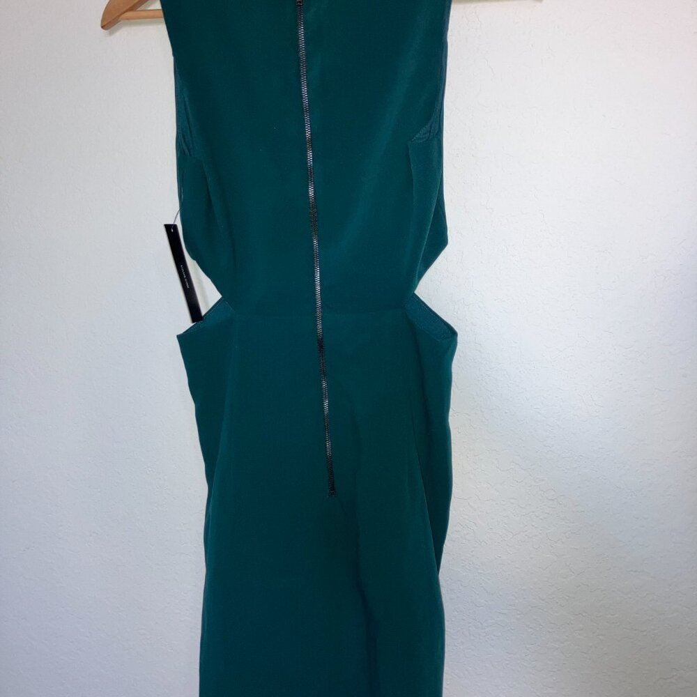 Lulus Teal Cutout Mini Dress • Size Small • Brand New • Waist Cutout, Flatter - Picture 5 of 5